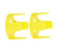 QUMIIRITY 2pcs Emergency Button Guard Cover Stop Protection Cover Stop Safety Cap Button Switch Finger Plate Surround for Safety
