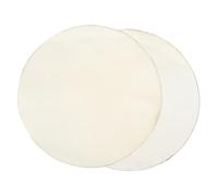 QUMIIRITY 2pcs Goat Skin Drum Replacement Cover for African Drums for Quality for and Practice