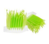 QUMIIRITY 2pcs Humidifier for Terrarium and Tortoise Box with Bright Green Decorative Plants, High Humidity Creating Spray for Reptile Tank Landscaping and Hatchling Habitats