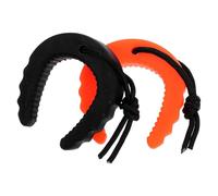 QUMIIRITY 2pcs Law Enforcement Door Jam C-Shaped Antipinch Door Card Plastic Firefighter Accessories User Safety Versatile Design for Emergency Services