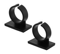 QUMIIRITY 2pcs Microphone Flag Clip Mic Clamp Adhesive Backing Easy Attachment for News Interviews Tv Hosts and Media Professionals