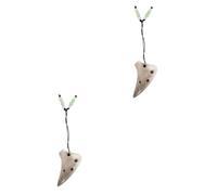 QUMIIRITY 2pcs Mini Ocarina Creative Portable Ocarina for Easy to Play Musical Instrument for Beginners for Music