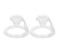 QUMIIRITY 2pcs Plastic 3d Printing Pen Holder Stand Base High Temperature Resistant Material, Prevents Burns, Suitable for 3d Printing Pen Storage and Workstation Use