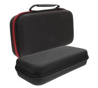 QUMIIRITY 2pcs Portable Microphone Storage Bag Eva Material Lightweight Case for Mic Holder for Business Trip and Outdoor Use Microphones Carrying Bag Zipper