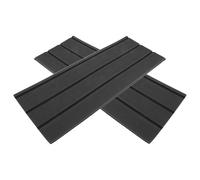 QUMIIRITY 2pcs Rv Step Mats Caravan Step Mats Anti-slip Easy to Clean Polyester Adhesive-backed Carpet with Commercial-grade Backing Simple Design for Camping Trips and Other Scenarios
