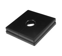 QUMIIRITY 2pcs Square Escutcheon Plate for Water Pipe Faucet Hole Decorative Abs Pipe Covers Stylish and Functional Wall Split Flange for Socket Protection