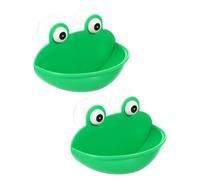 QUMIIRITY 2Pcs Suction Cup Reptile Stand with Lifelike Decorative Habitat Resting Platform for Amphibians and Lizards Small Lightweight Terrarium Accessory for Gecko Turtle Toad Tank