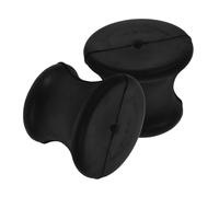 QUMIIRITY 2pcs Universal Rubber Tuning Fork Holders for Meditation Sound Therapy Instruments, Non-slip Rubber Base, Suitable for Home and Office Healing Music Accessories