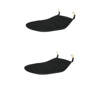 QUMIIRITY 2pcs Violin Shoulder Pad Chin Rest Cover Absorbent Sweat Cushion for Violins Comfortable Accessory for Beginners Professionals Reduces Skin Irritation