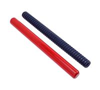 QUMIIRITY 2pcs Wooden Rhythm Sticks Percussion Instruments Music Sticks for Toddlers Children Early Education Red and Blue 20cm Boys and Girls Musical Toy Accessories