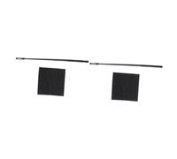 QUMIIRITY 2sets Piccolo Flute Cleaning Cloth and Rod Kit Essential Flute Cleaning Accessories for Piccolos and and Lightweight Maintenance Tools