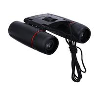 QUMIIRITY 30x60 Folding Pocket Binoculars for Concert and Theater, Compact Mini Binoculars High Power and Hd Optics, Black for Bird Watching and Outdoor Events