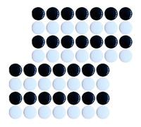 QUMIIRITY 360Pcs Small Go Chess Pieces Double-Sided Convex Imitation Jade Go Game Beads Flat Beads Set for Board Game Play and Educational Use