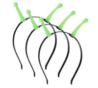 QUMIIRITY 3Pcs Glow the Headband Lightweight Boppers for Halloween Parties Cosplay Events and Costume Accessories Eye Catching Design for Fun Outfits