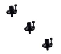 QUMIIRITY 3pcs Hi-hat Cymbal Stand for Drum Kit Lightweight Felt Drum Pad Holder Replacement Part