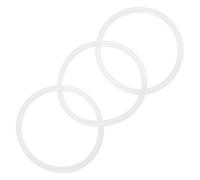 QUMIIRITY 3pcs Rubber for Singing Bowls Sound Bowl Cushions for Meditation Tibetan Gaskets for Yoga Practice and Home