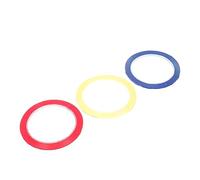 QUMIIRITY 3pcs Violin Fingerboard Tape Phoneme Note Stickers, 3mm Red Yellow Blue, Cello and Violin Accessory for Beginners and Students