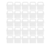 QUMIIRITY 40pcs Type-c Charging Port Protector Usbc Dust Plug Covers Pvc Material Wear Resistant Comprehensive Port Protection White for Travel and Office Use