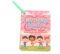 QUMIIRITY 45PCS Emotion Recognition Cards Educational Feelings Cards for Cognitive Development Interactive Learning Tool for Early Childhood Education