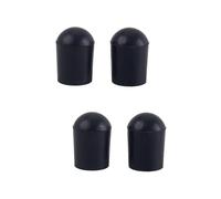 QUMIIRITY 4pcs Cello Endpin Tip Mat Tail Pin Cap Stringed Violin Parts Non-slip Case
