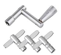 QUMIIRITY 4Pcs Drum Tuning Keys Metal Drum Tool for Percussion Essential Accessory for Beginners and Professionals Durable and Easy to Use