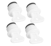 QUMIIRITY 4pcs Hot Water Bottle Safety Plug Leakproof Hot Water Bottle Cap Replacement Reusable Sealing Stopper