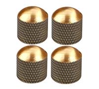 QUMIIRITY 4pcs Metal Guitar Control Knobs for Volume and Tone Smooth Rotary Knobs Compatible Electric Guitars and Basses Easy to Install Model