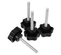 QUMIIRITY 4pcs Star Knob Clamping Handle Adjustable Thumb Grip Screw for Machine Replacement Quick Release Tightening Tool for Comfortable Handling and Efficient Operation