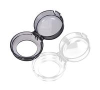 QUMIIRITY 4Pcs Stove Knob Covers for Safety Heat Resistant Gas Knob Protectors White Black Kitchen Guard Prevent Accidental Burns Gas Leaks Durable and Practical Design