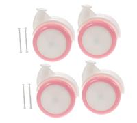 QUMIIRITY 4pcs Toddler Walker Wheel Replacement Set with Universal Compatibility and Strong Load Capacity Plastic Rubber Material Suitable for Child's Walker