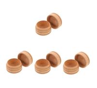 QUMIIRITY 4pcs Tooth Box Wooden Keepsake Organizer for Teeth and Hair Beech Container for Boys and Girls Precious Memories Newborns and Showers