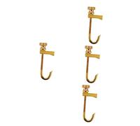 QUMIIRITY 4pcs Violin Crack Repair Clamp Tool Shape Luthier Tool for Violin Making and Maintenance for Panel Crack Repairs and Sturdy Design