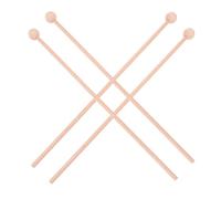 QUMIIRITY 4pcs Wooden Hammers Mallets Drum Sticks Percussion Instruments for Boys and Girls Hand Eye Coordination Toys
