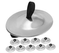 QUMIIRITY 5pairs Finger Cymbals for Boys and Girls Belly Dance and Musical Play Crisp Sound Instrument for Dance Entertainment and Creative Learning