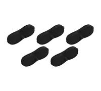 QUMIIRITY 5pcs 3D Breathable Cotton Eye Masks Adjustable Sleep Mask Set with Soft Fabric for Home and Travel, Blackout Sleeping Eye Cover for Men and Women