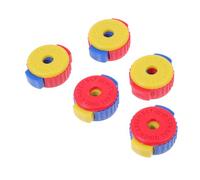 QUMIIRITY 5pcs Cymbal Quick Release Cap Drum Parts Replacement Nuts for Electronic Drums and Easy to Use Random Color