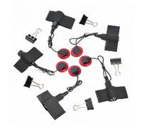 QUMIIRITY 5pcs Sound Absorbing Pickup Acoustic Pickup for Guitar Violin Banjo Professional Piezo Microphone Jack Cable
