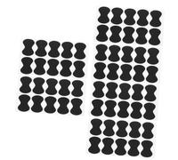 QUMIIRITY 60pcs Guitar Pick Stopper Eva Guitar Grip Adhesive Picks Supplies for Guitarists