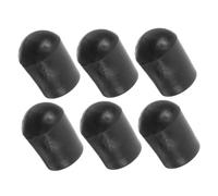 QUMIIRITY 6pcs Cello Endpin Tips Double Bass Endpin Rubber Tip Cello Pad Nonslip Stopper Rest Holder Stand Instrument Replacement for Beginner Student