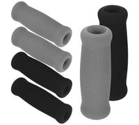 QUMIIRITY 6Pcs Crutch Handle Padding Sponge Grips for Walking Stick and Trolley Handle, Easy to Use Anti-Skid Covers to Prolong Service Life, Suitable for Disabled and Elderly Users