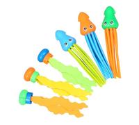 QUMIIRITY 6Pcs Diving Pool with Seagrass and Jellyfish Water-resistant Swim for Ages Safe Non-burr Material for Outdoor and Indoor Water Play