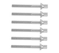 QUMIIRITY 6pcs Drum Tension Rod Washers Heavy Duty Drum Hardware Screws for Snare Spare Parts Percussion Instrument Accessories Tuning Hardware
