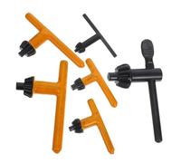 QUMIIRITY 6pcs Electric Drill Chuck Key for Clamping Tools Compatible to Diameter Drill Press Wrenches Lightweight Design for Easy Handling
