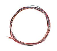 QUMIIRITY 6pcs Guitar Strings Acoustic Folk Guitar Strings Replacement Classic Bright Tone Long Sustain
