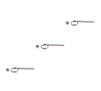 QUMIIRITY 6pcs Metal Trumpet Slide Finger Ring Screw Replacement Accessory for Trumpets and Cornets Lightweight and Easy to Use