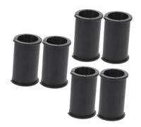 QUMIIRITY 6pcs Microphone Shock Cover Rubber Gasket Protective Cover for Recording Studio Equipment