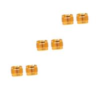 QUMIIRITY 6pcs Microphone Stand Screw Adapter Converter for Thread for Mic Clips and Stands Convenient Finish