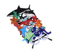 QUMIIRITY 6pcs Ocean Animal Glasses Beach Party Accessory Shark Crab Eyewear for Boys Underwater Adventure Costume Supplies