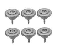 QUMIIRITY 6pcs Schaller Strap Locks Replacement Guitar String Button Retainer for Bass Guitar String Tree Mounting