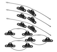 QUMIIRITY 6sets Adjustable Tip Straps for Furniture Safety Secure Your Cabinets Bookshelves and Tv Stands Essential Proofing Gear Easy Installation